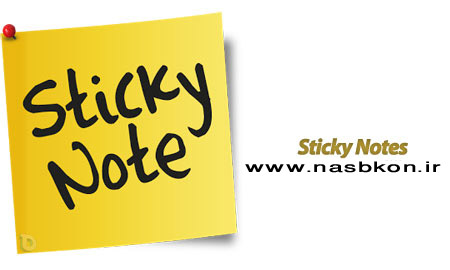 چسباندن یادداشت به دسکتاپ Sticky Notes Pro 3.60 Build 353